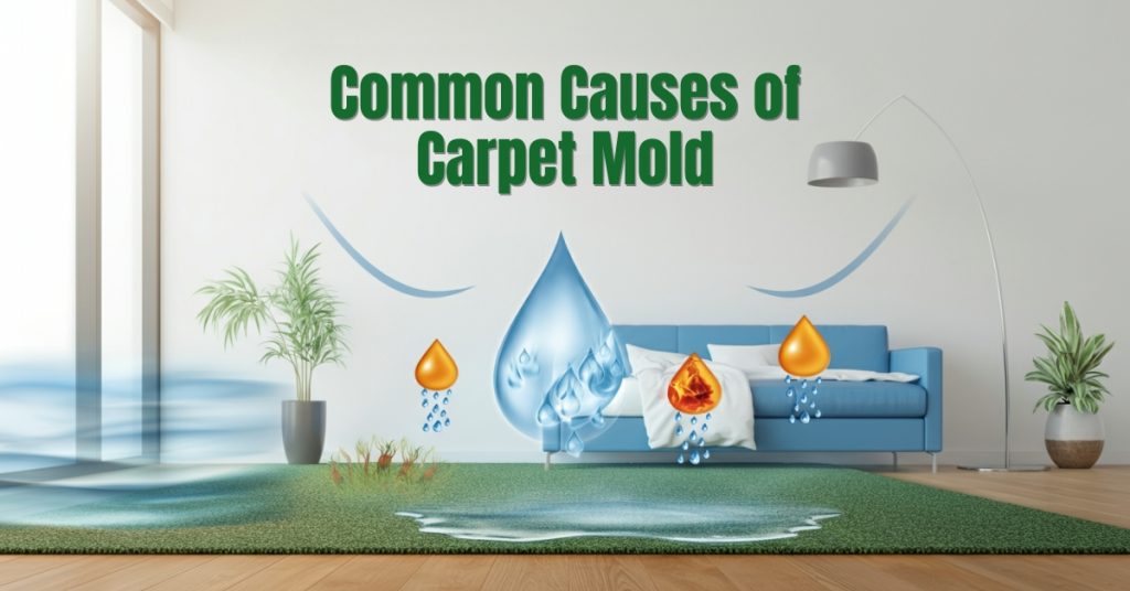 Common Causes of Carpet Mold