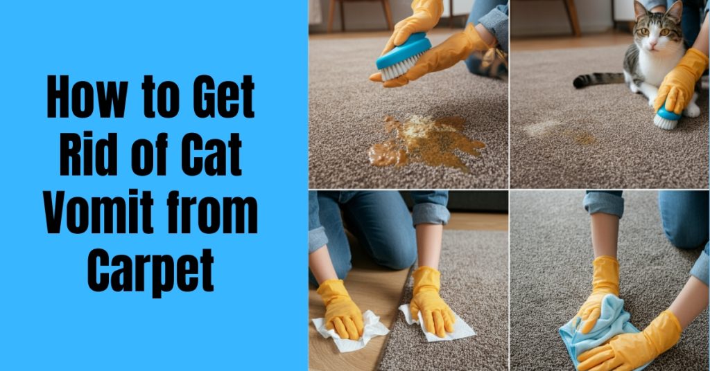 Best Way to Get Rid of Cat Vomit from Carpet
