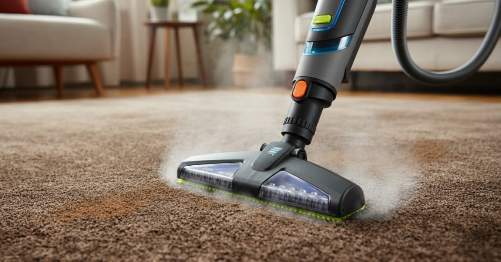 How to Clean Carpets with a Steam Cleaner