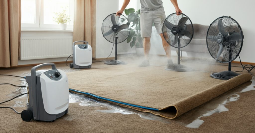 How to Dry Carpet Fast After Flooding