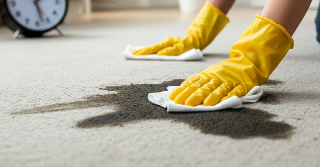 How to Get Motor Oil Stains Out of Carpet