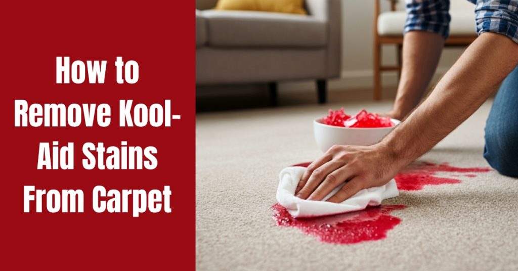 How to Remove Kool-Aid Stains From Carpet