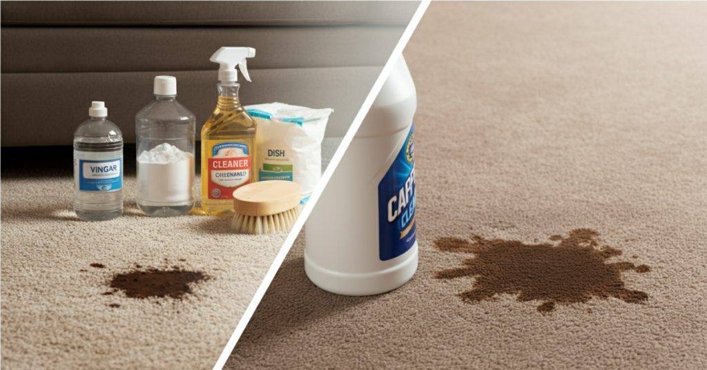 Natural vs. Chemical Cleaners