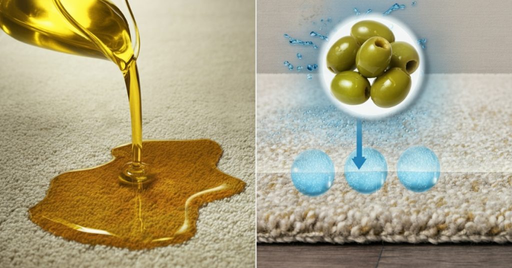 Why Olive Oil Stains Are Hard to Remove