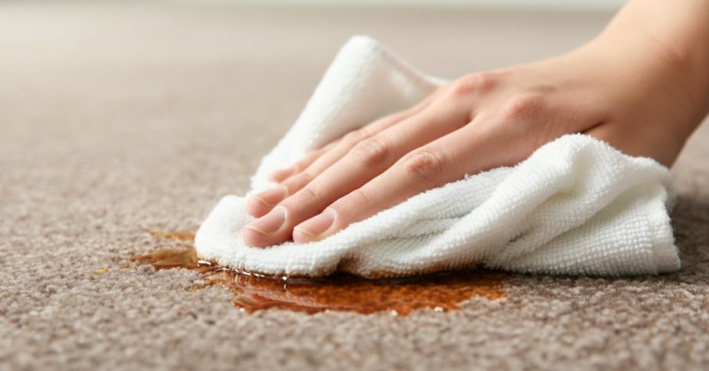 Why Quick Cleaning of Carpet Spills Is Important