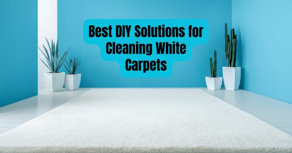 Best DIY Solutions for Cleaning White Carpets