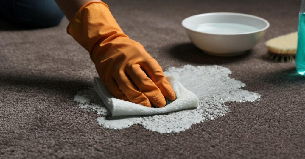 How to Clean Paint Stains from Carpet