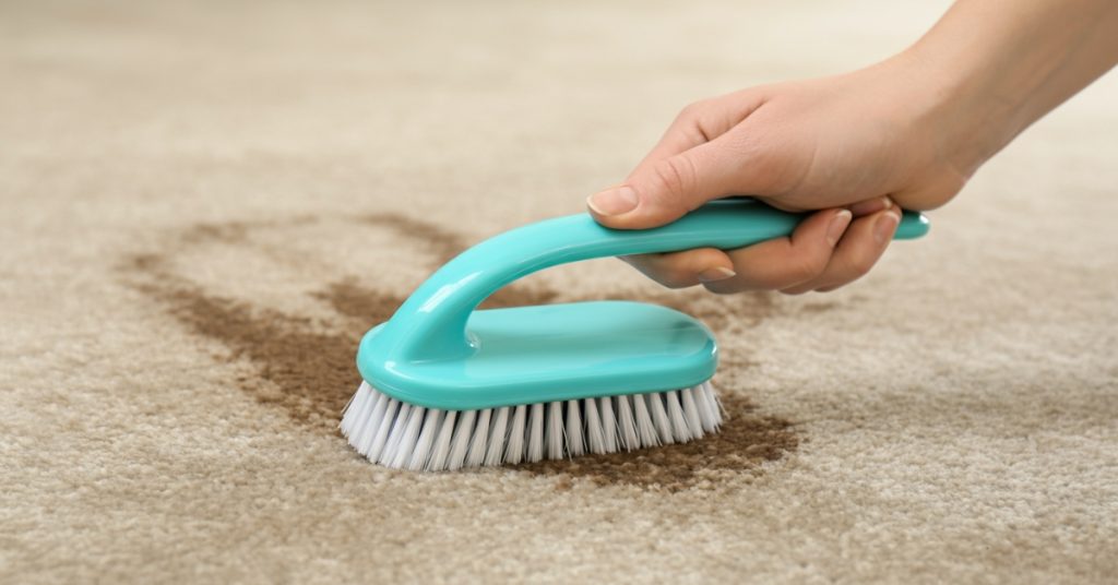 Remove Old Dirt Stains from Carpet