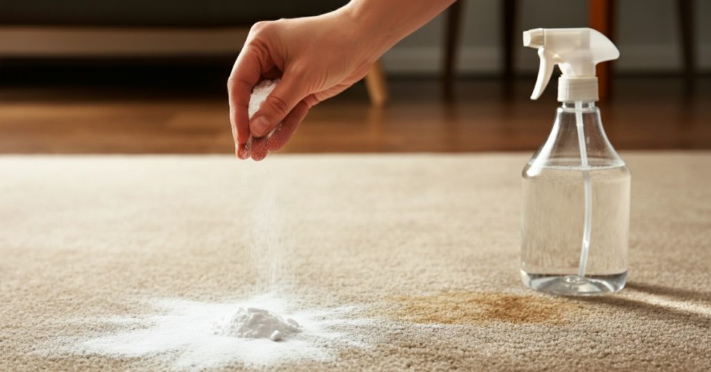 Why Vinegar and Baking Soda Work on Carpet Stains