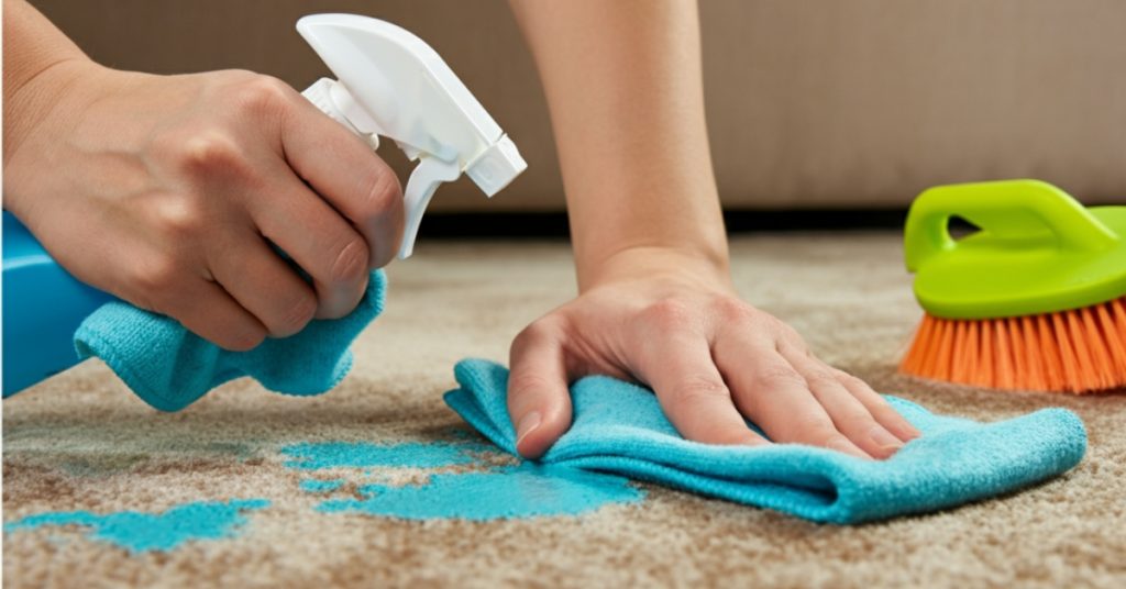 best way to Clean Paint Stains from Carpet